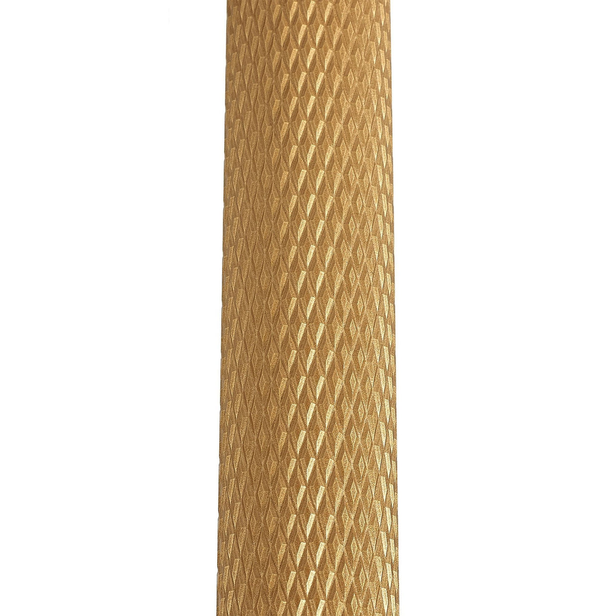 Champagne Gold Acrylic Ring Pendant Light, 1-Light GU10, 30cm Diameter