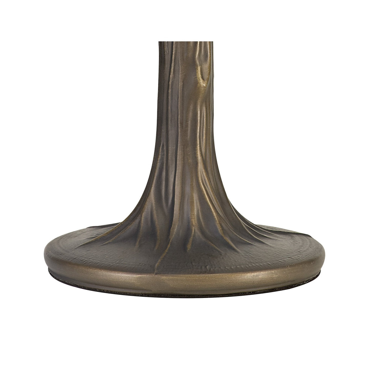 Elegant Tiffany-Style Dual-Light Table Lamp with Antique Brass Finish and Crystal Accents