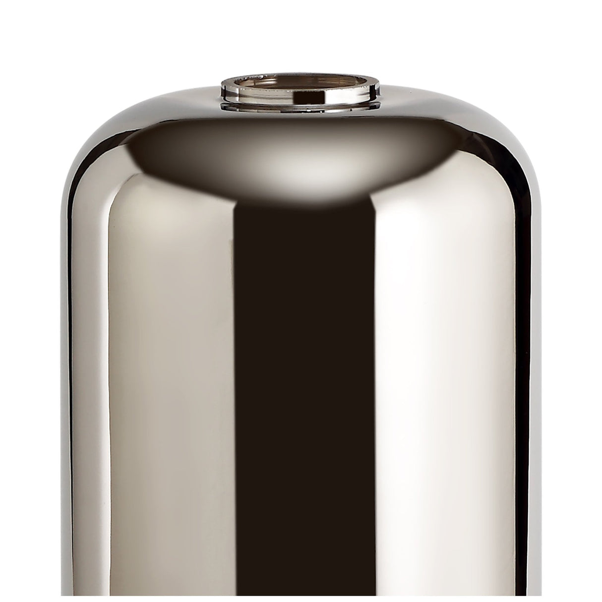 Elegant 1-Light Cylinder Glass Pendant in Black Chrome with Smoked and Clear Finish