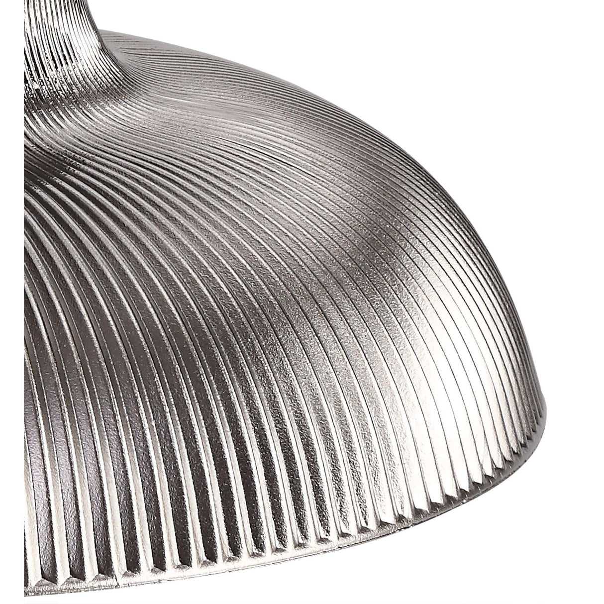 Triple Light Adjustable Pendant with 30cm Smoked Glass Shades, Polished Nickel Finish