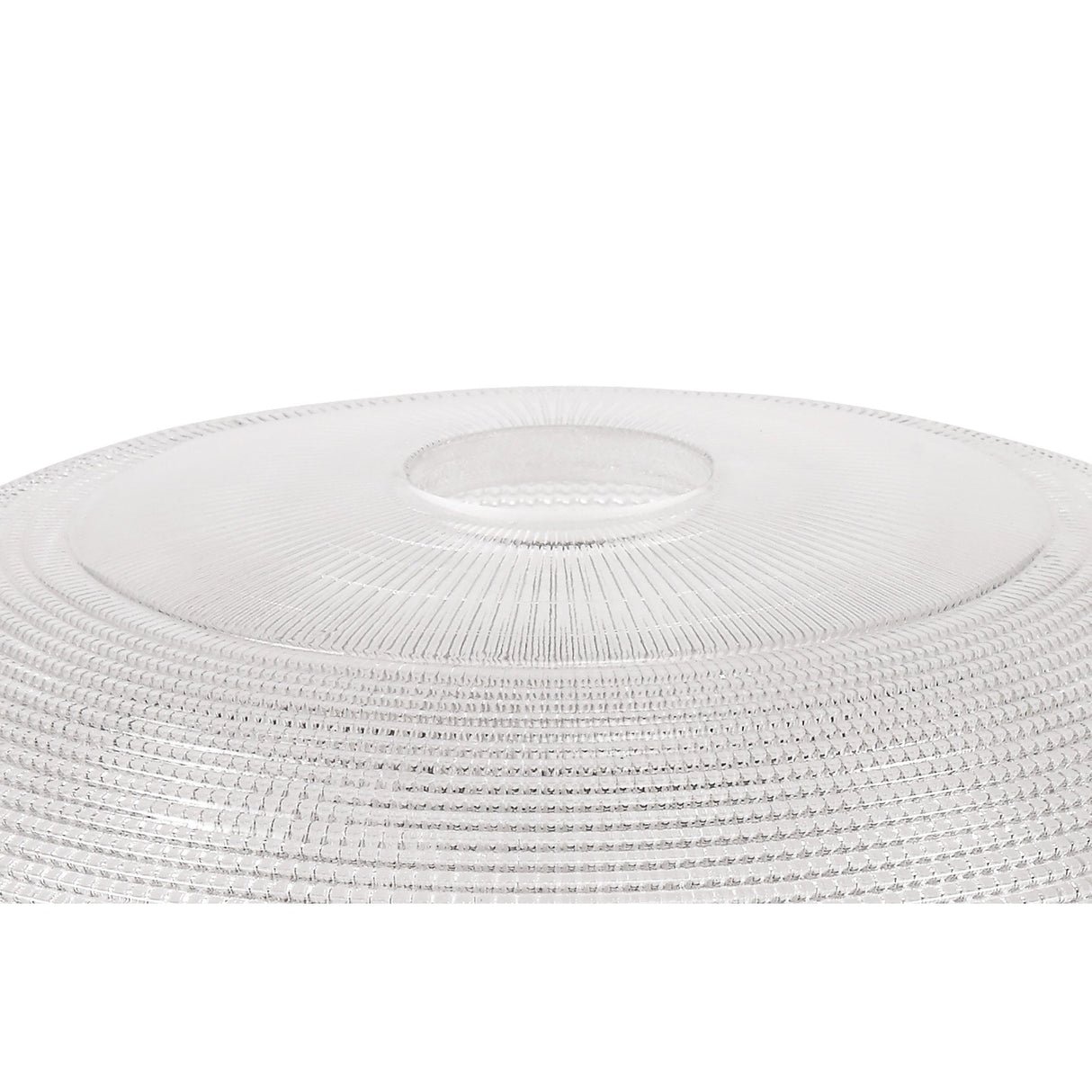 Triple Light Adjustable Pendant with Prismatic Glass Shades in Polished Nickel Finish