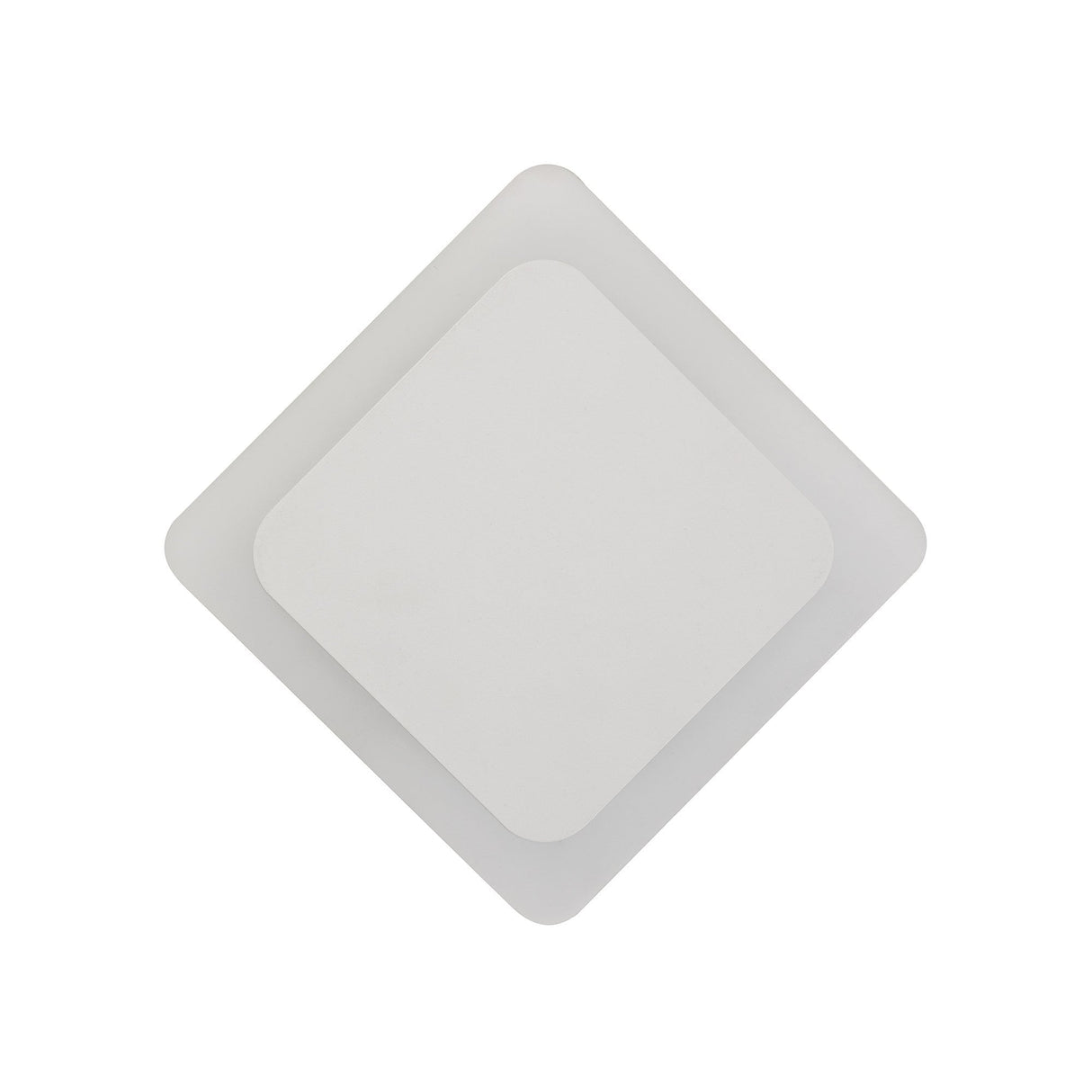 Elegant Sand White Magnetic Wall Lamp with Integrated 12W LED and Frosted Diffuser