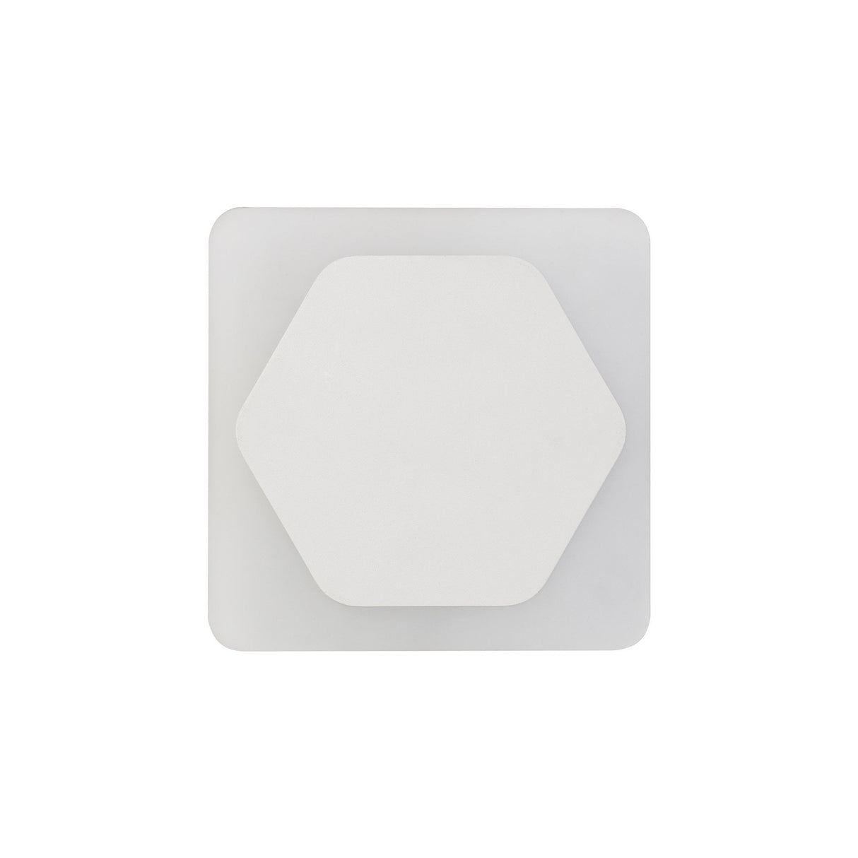 Sand White Magnetic LED Wall Lamp with Frosted Diffuser, 498lm, 3000K Warm Light