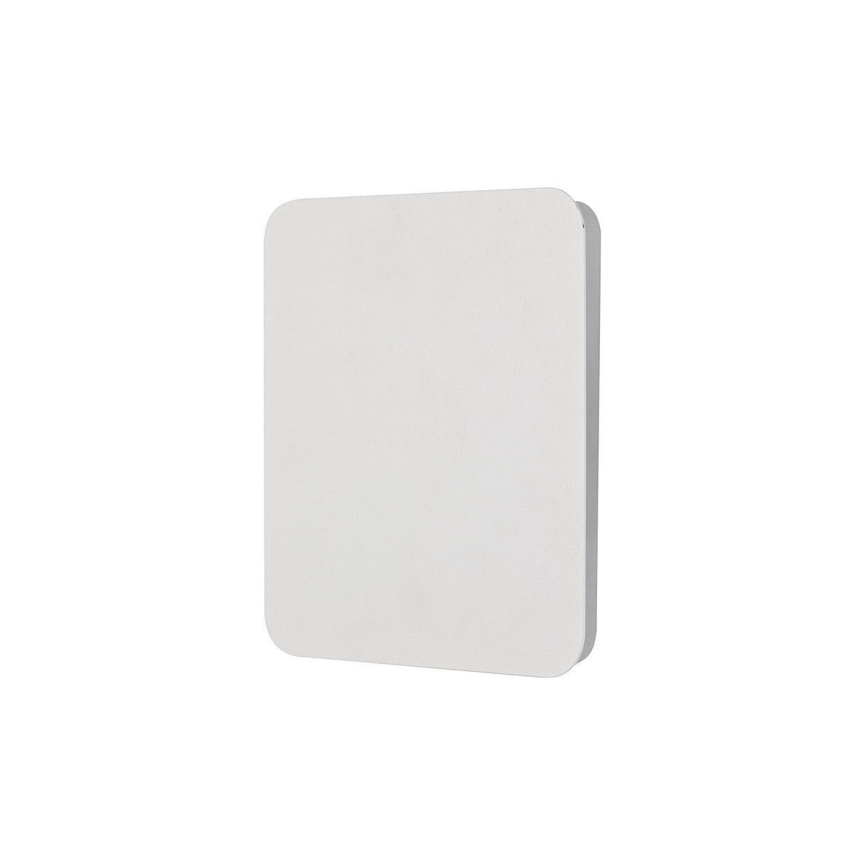 Square Magnetic Mount LED Wall Light, 12W 3000K Warm Glow, Frosted Diffuser