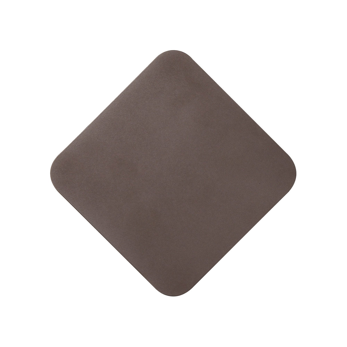 Diamond-Shaped Coffee Finish Wall Lamp with 12W LED, 3000K, 498lm