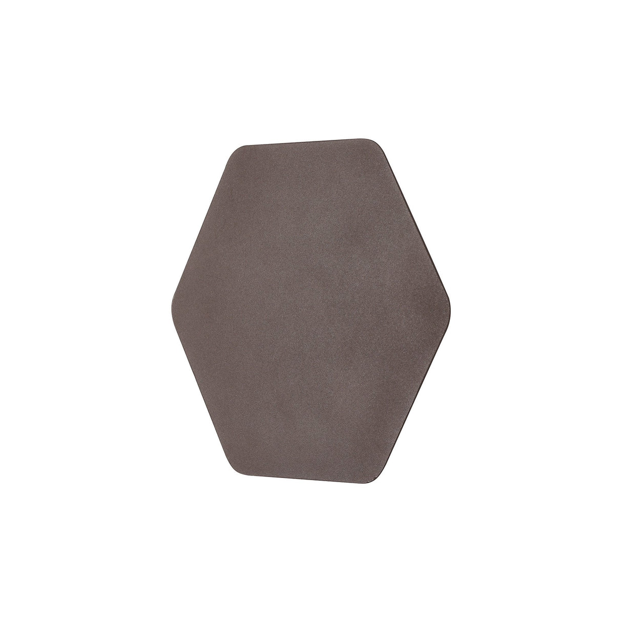 Hexagonal Coffee Wall Lamp, 12W LED, 3000K Warm Light, Magnetic Mount