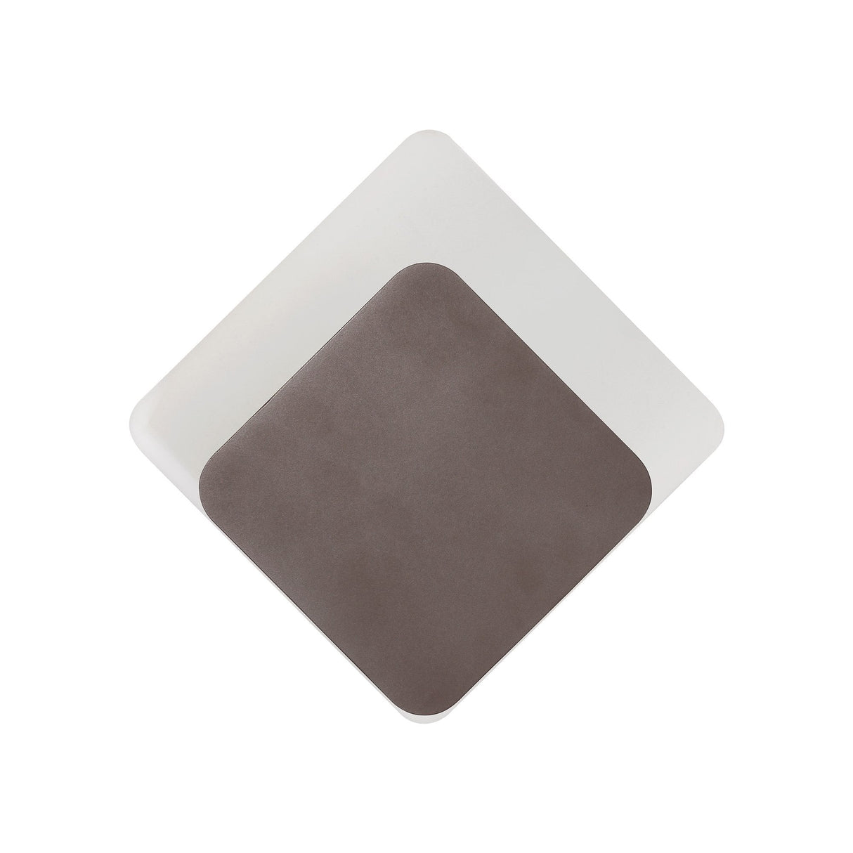 Contemporary Diamond Design Magnetic Wall Lamp, 12W LED 3000K, Frosted Acrylic Diffuser