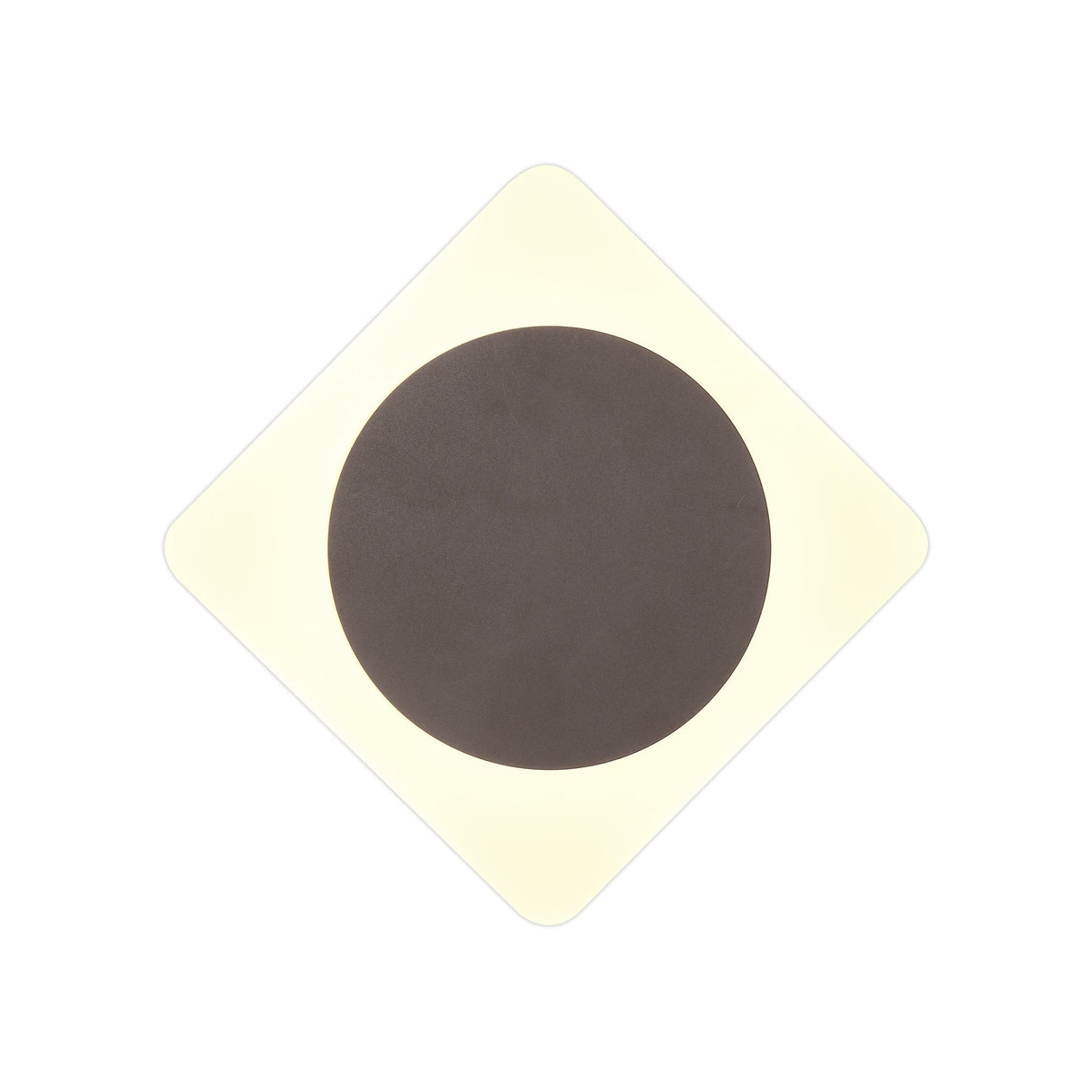 Elegant Magnetic Wall Lamp with Frosted Diffuser, 12W LED 3000K 498lm