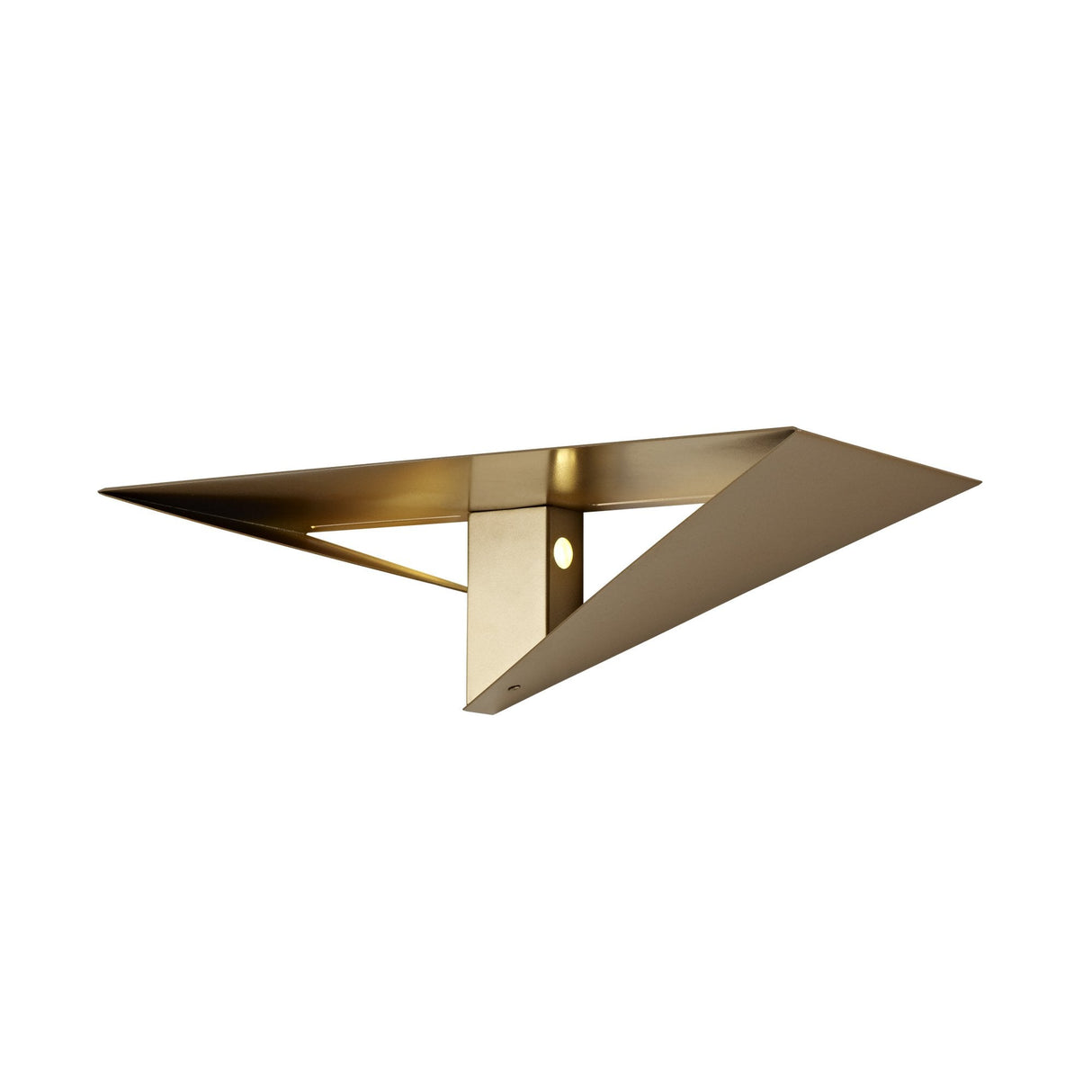 Elegant Gold LED Wall Sconce, 6W, 3000K, 238lm, 3-Year Warranty
