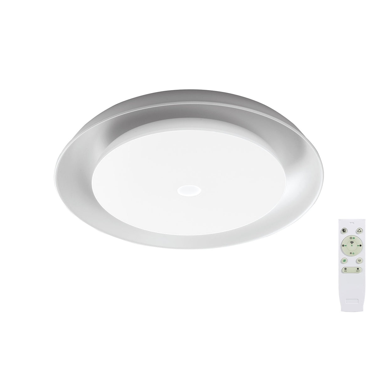 Modern LED Ceiling Light with Bluetooth Speaker and Smart Control, 3-Year Warranty