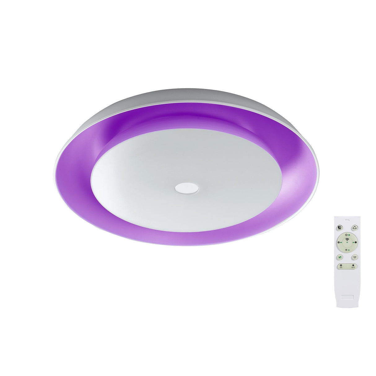 Modern LED Ceiling Light with Bluetooth Speaker and Smart Control, 3-Year Warranty