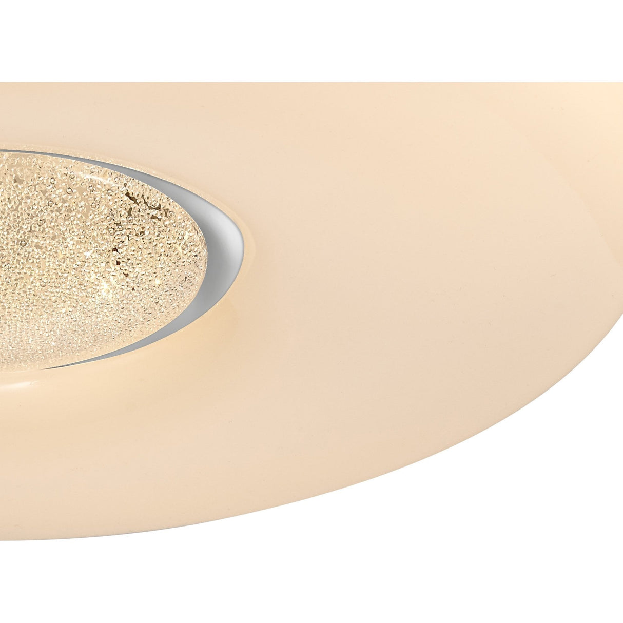 Ceiling Light with Switchable 24W LED, 3 CCT Modes, Opal White Finish, 2032lm, 3-Year Warranty