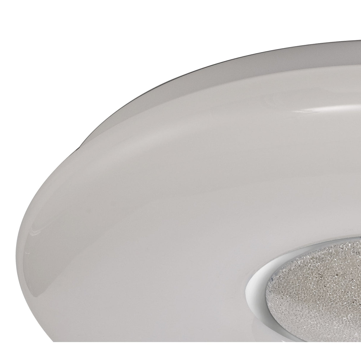 Ceiling Light with Switchable 24W LED, 3 CCT Modes, Opal White Finish, 2032lm, 3-Year Warranty