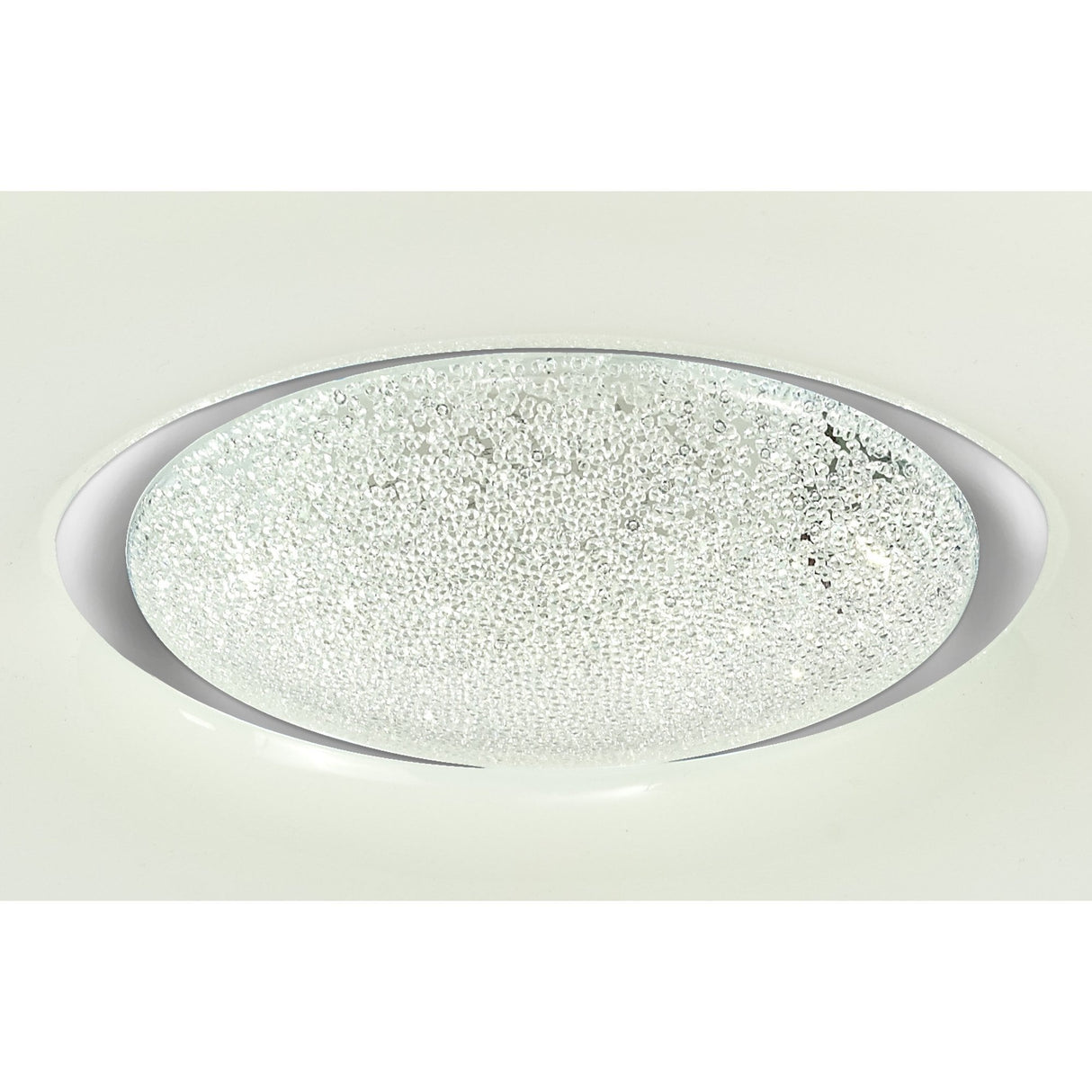 Ceiling Light with Switchable 24W LED, 3 CCT Modes, Opal White Finish, 2032lm, 3-Year Warranty