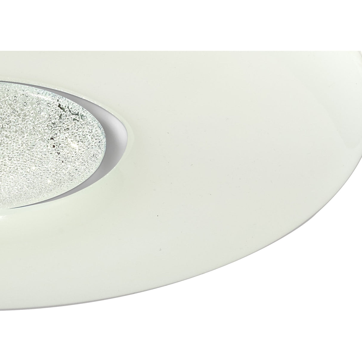 Ceiling Light with Switchable 24W LED, 3 CCT Modes, Opal White Finish, 2032lm, 3-Year Warranty