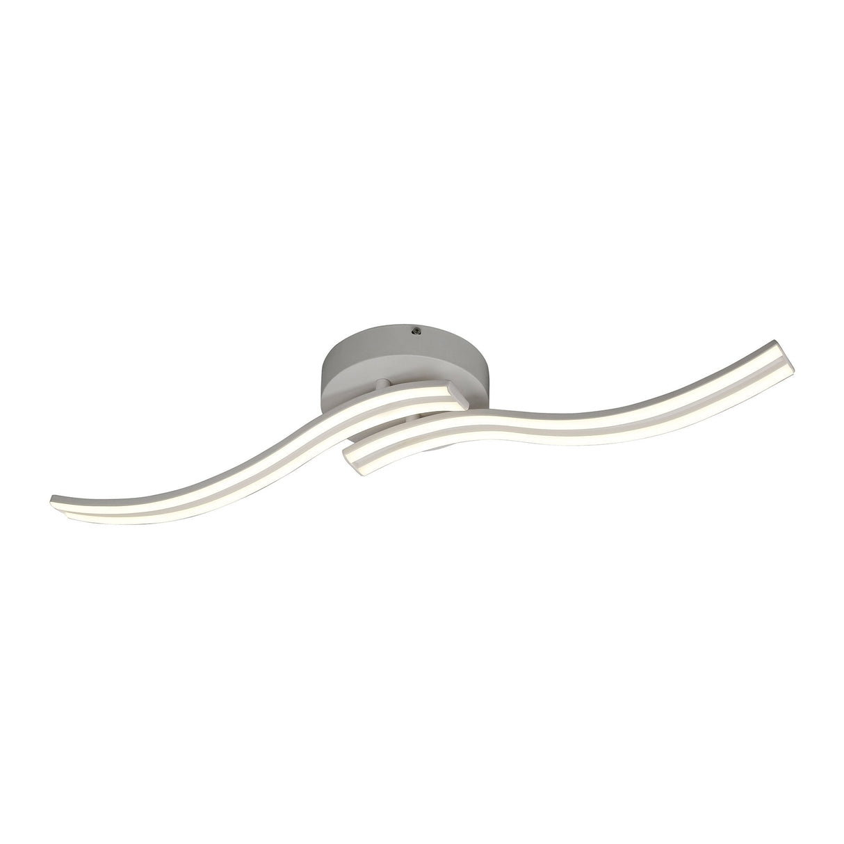 Dual Light Fixture - 24W LED, Sleek White Finish, 4000K Natural Glow, 1556 Lumens, 3-Year Warranty