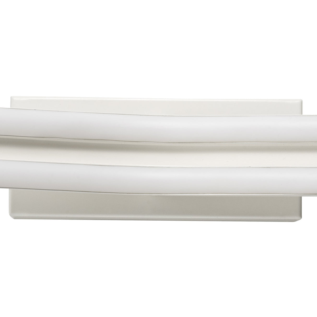 Sleek White Wall Lamp with Integrated 16W LED, 4000K, Opal Shade, 1041lm, 3-Year Warranty