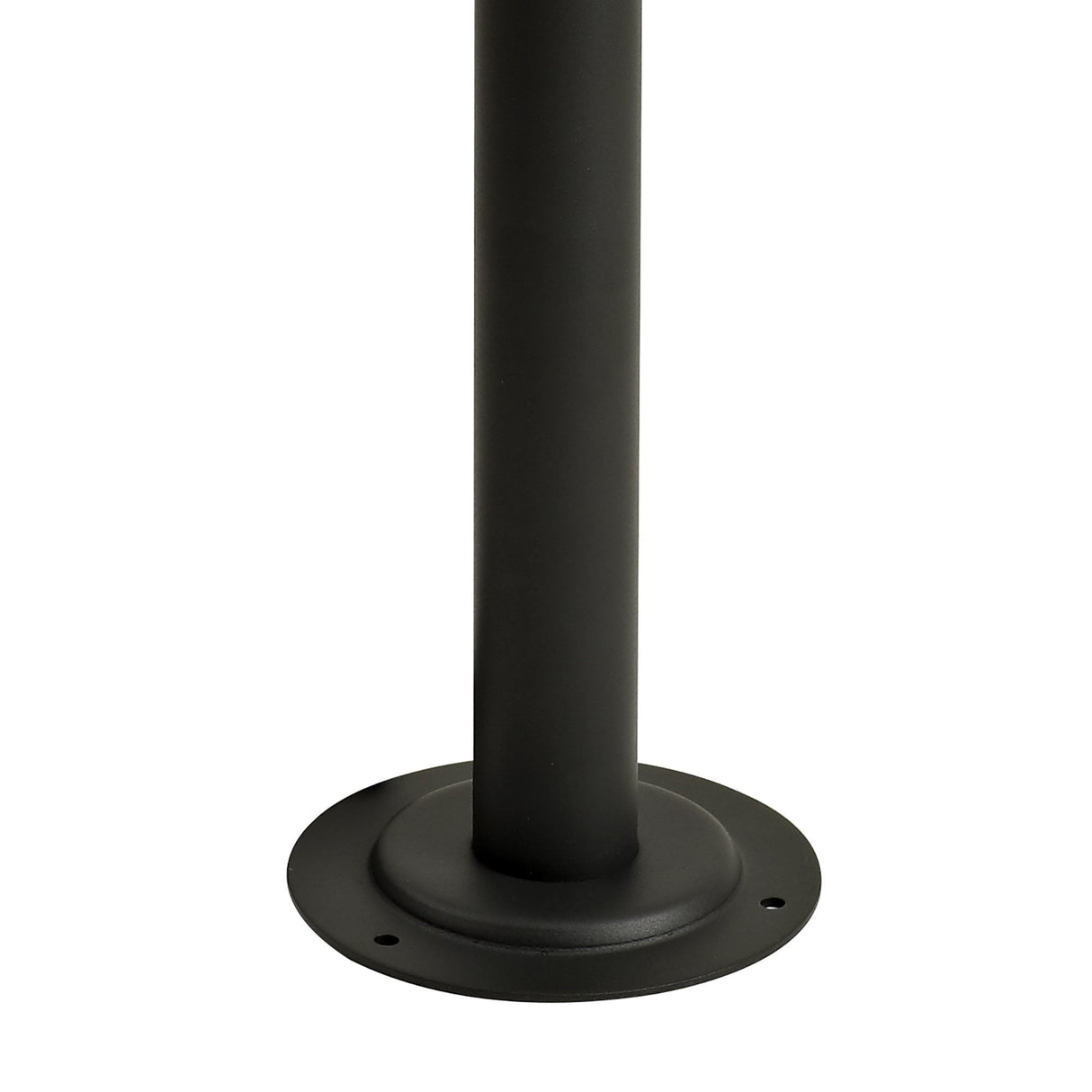 Graphite Black Outdoor Lamp Post with Clear Shade, 1xE27, IP54, 2-Year Warranty