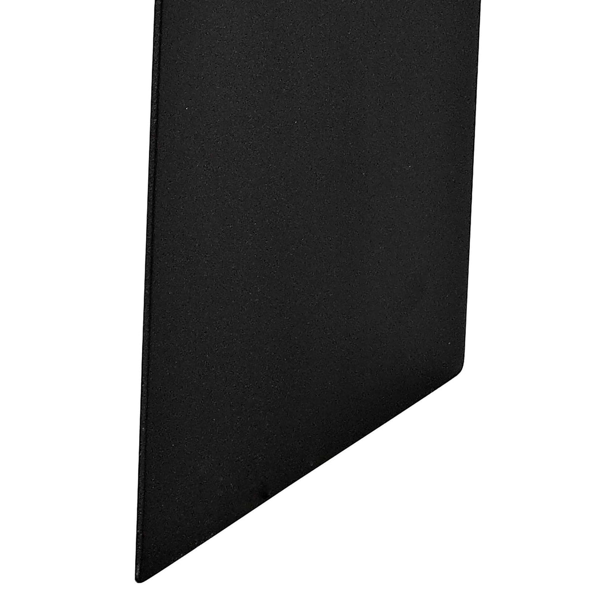 Matte Black Dual Light Cover - Sleek Non-Electric Design