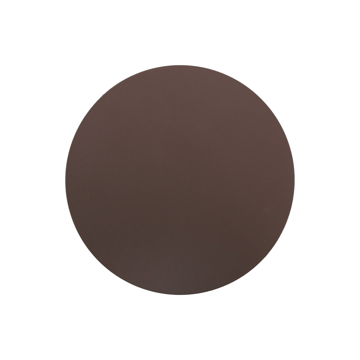 200mm Stylish Coffee Round Wall Plate – Customizable LED Fixture