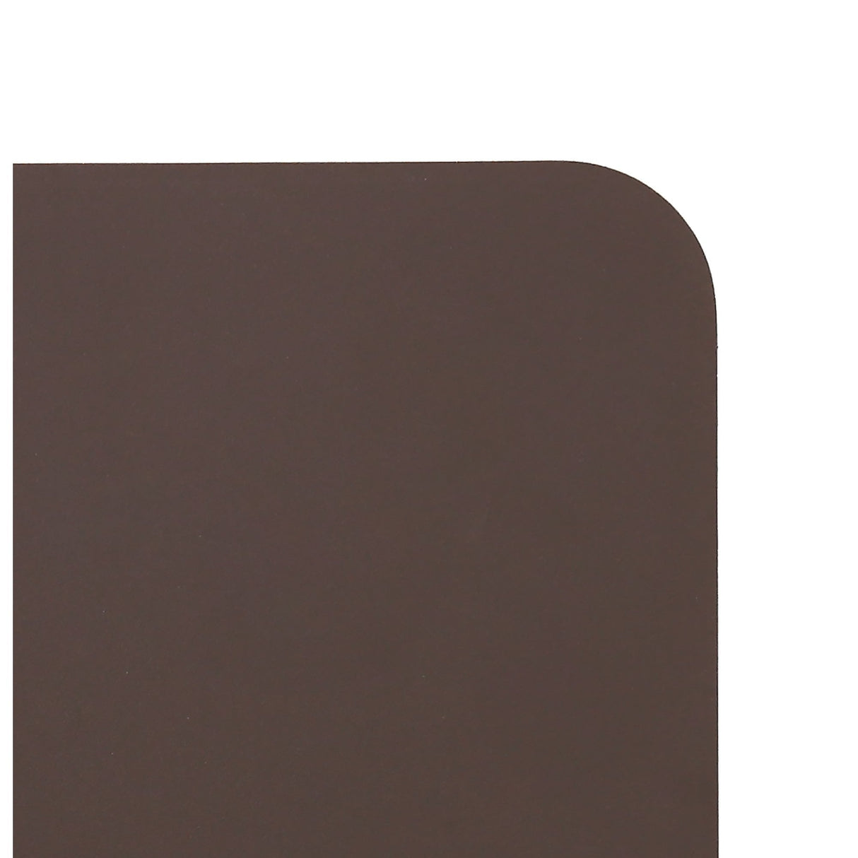 150mm Coffee Square Plate - Non-Electric Design