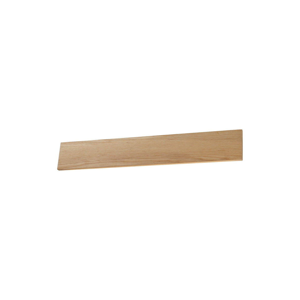 Contemporary Wall Lamp, Dual 10W LED, Warm 3000K Light, Medium Oak and Matte White Finish, 3-Year Guarantee