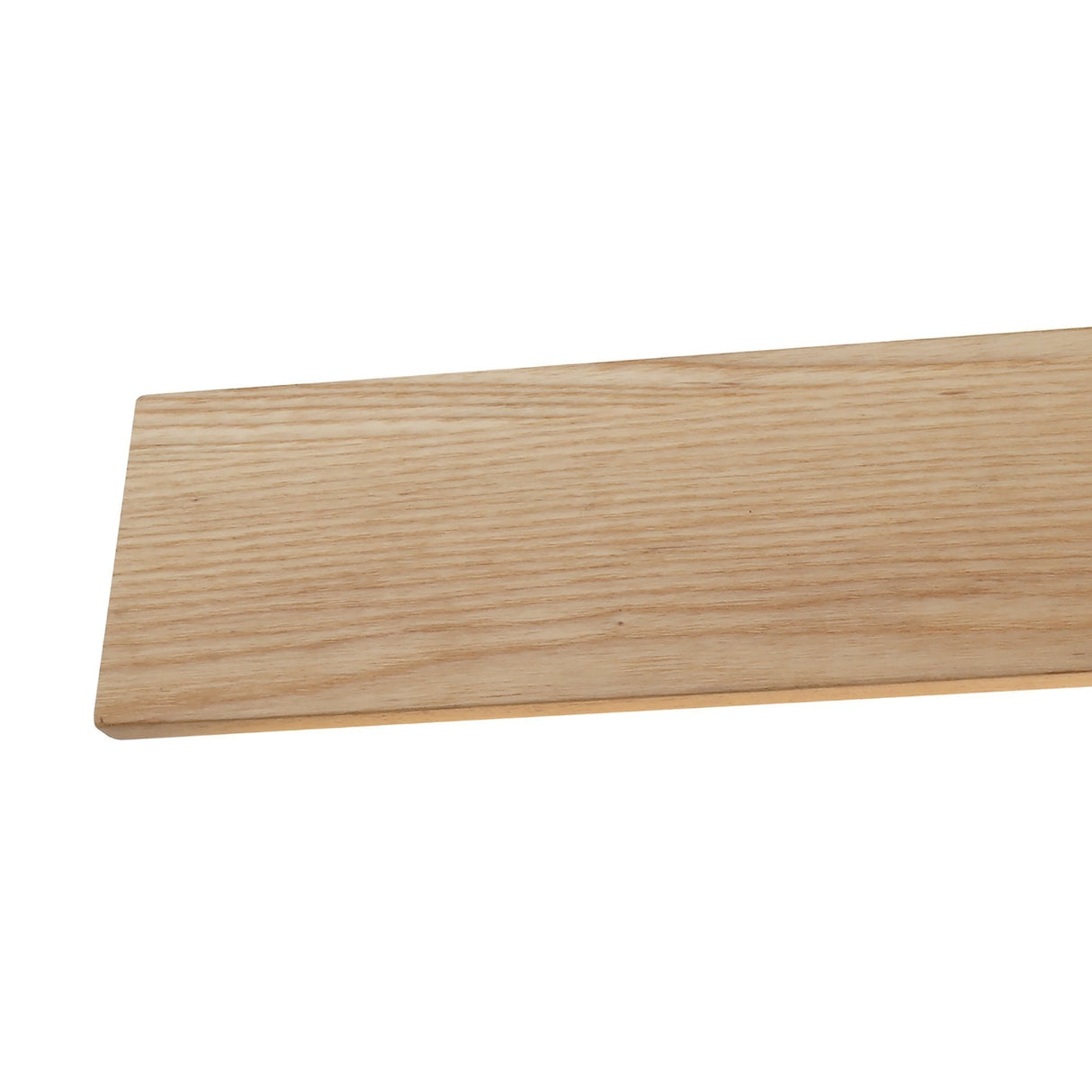 Contemporary Wall Lamp, Dual 10W LED, Warm 3000K Light, Medium Oak and Matte White Finish, 3-Year Guarantee