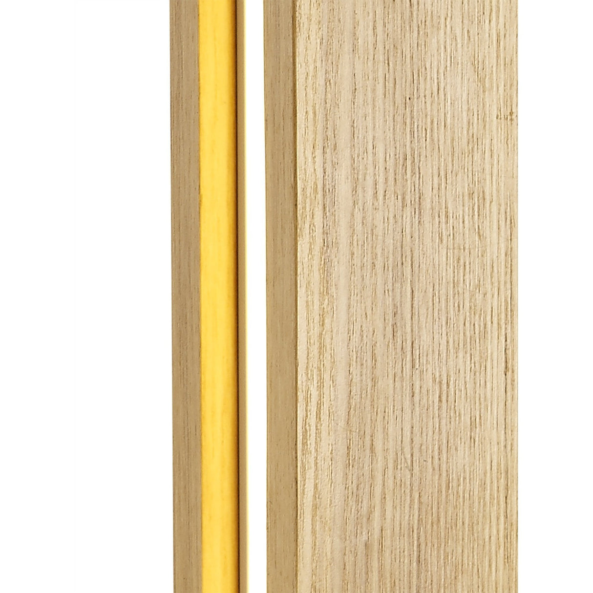 Stylish Medium Oak and Frosted Table Lamp with 2 x 6W Warm LED Lights, 3-Year Warranty