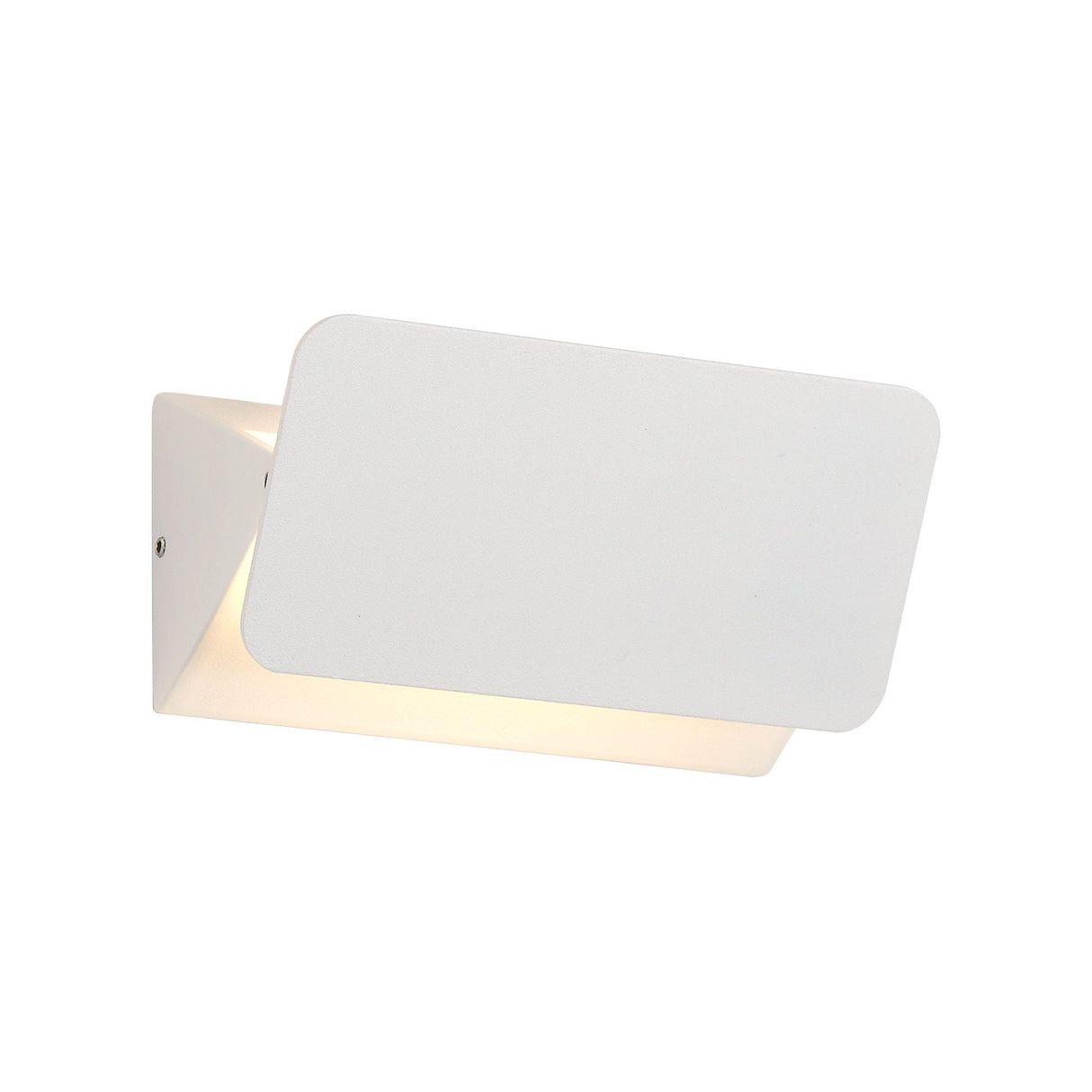 Sand White Up & Down LED Wall Light, 5W, 3000K, IP54, Frosted Shade, 3-Year Warranty