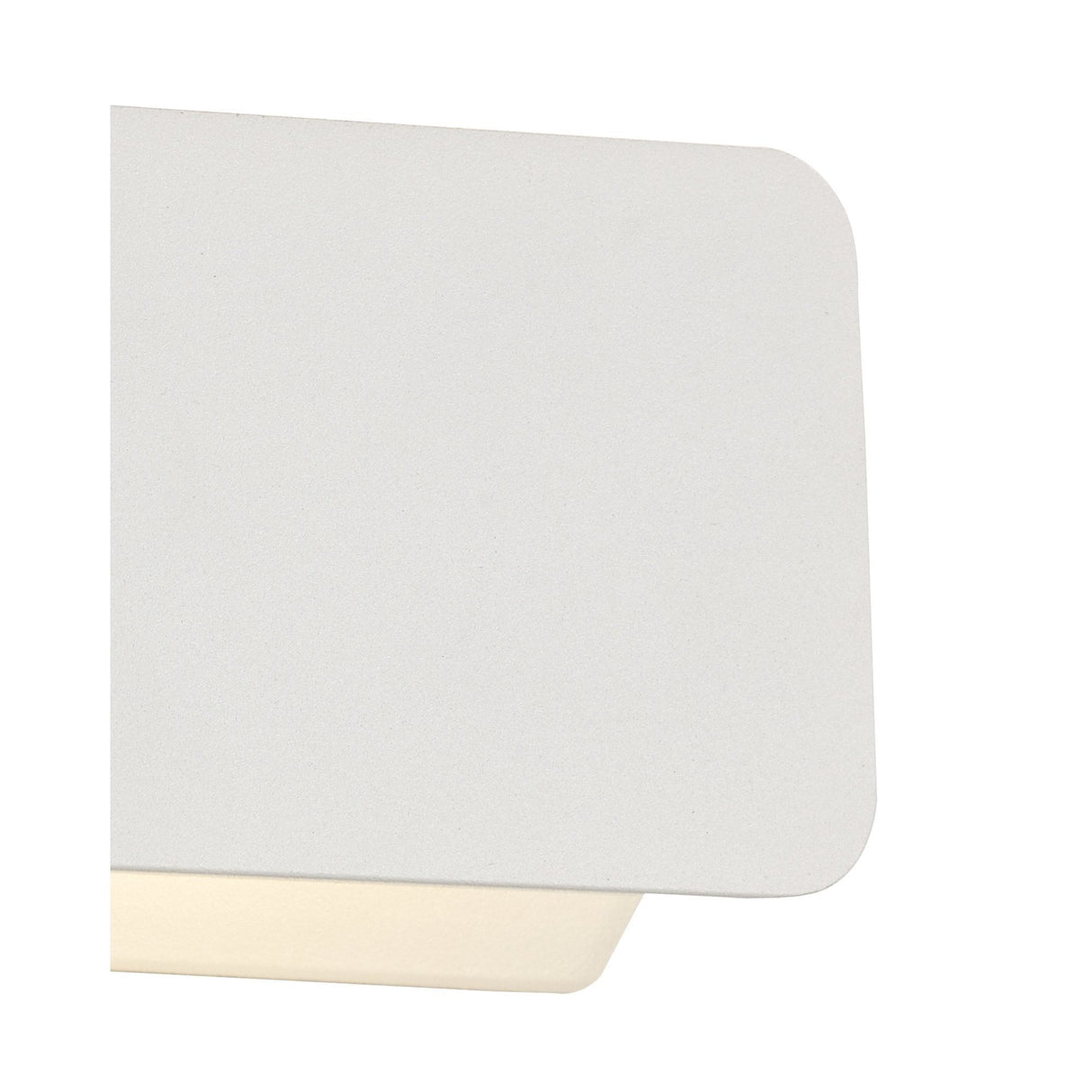 Sand White Up & Down LED Wall Light, 5W, 3000K, IP54, Frosted Shade, 3-Year Warranty