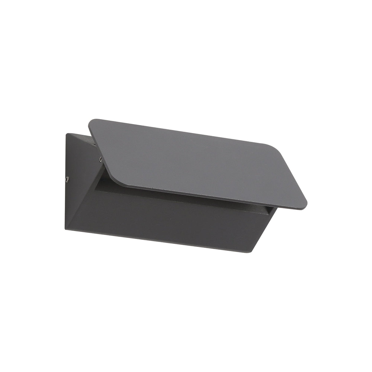 Dual Beam Anthracite LED Wall Lamp, 5W, 3000K, 190lm, IP54, 3-Year Warranty