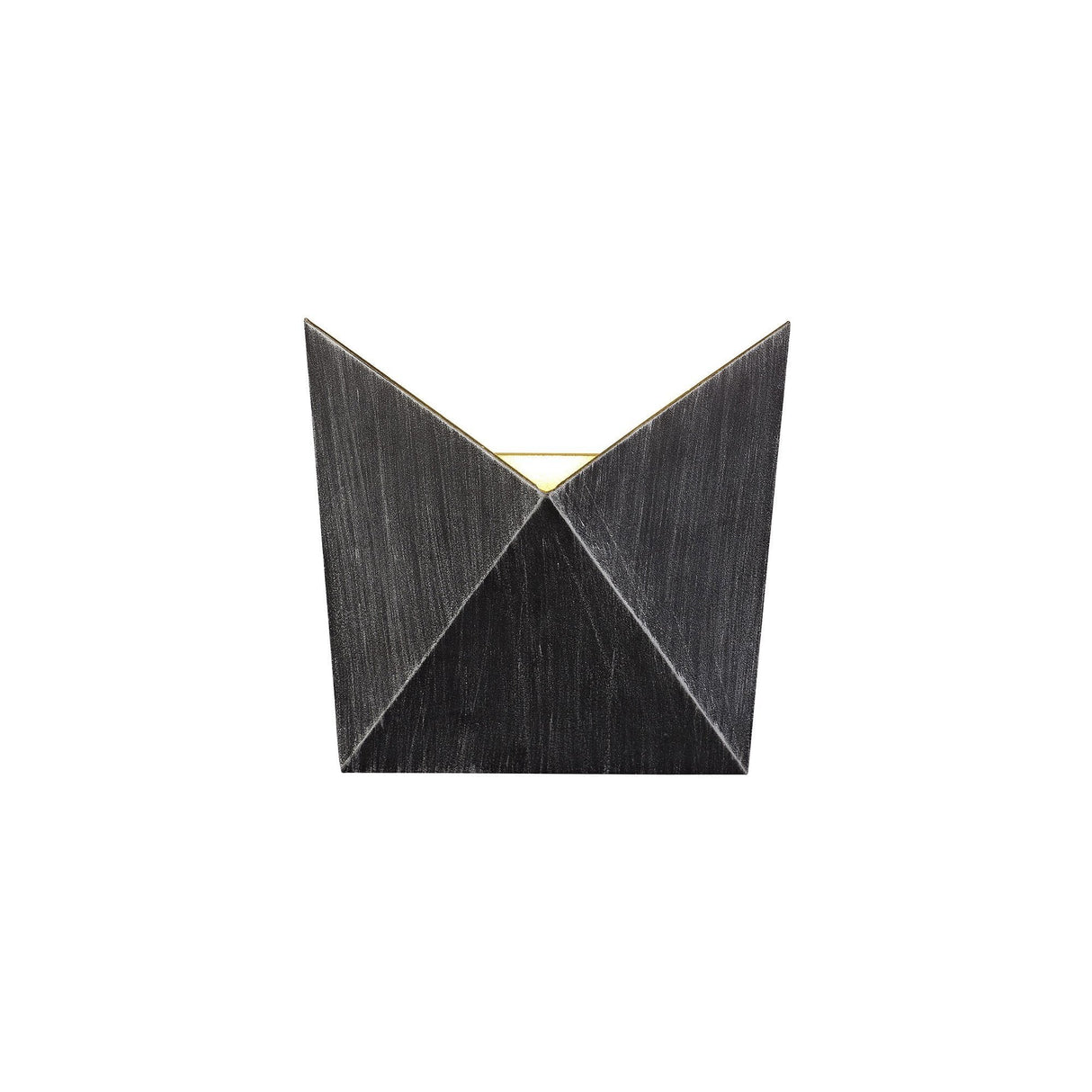 Sleek Black/Silver LED Wall Lamp, 7W, 3000K Warm Light, IP54 Rated, 3-Year Warranty