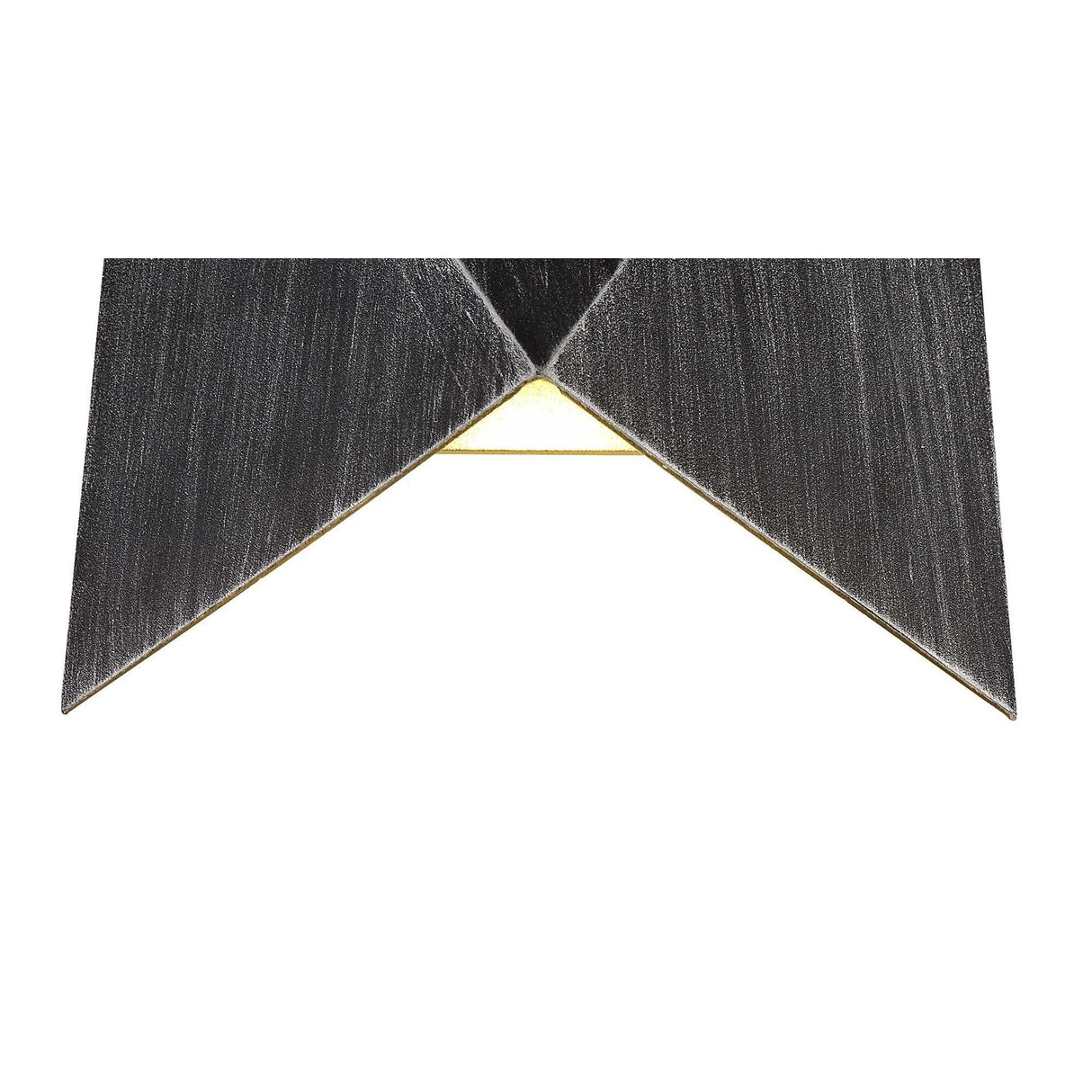 Sleek Black/Silver LED Wall Lamp, 7W, 3000K Warm Light, IP54 Rated, 3-Year Warranty