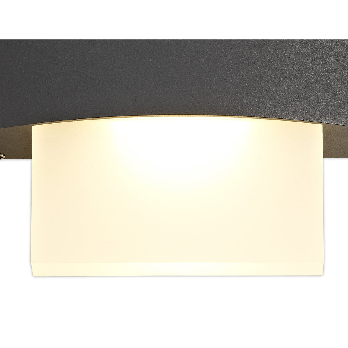 Dual Beam LED Wall Lamp, 2 x 5W, 3000K, 850lm, Weatherproof Anthracite, 3-Year Warranty