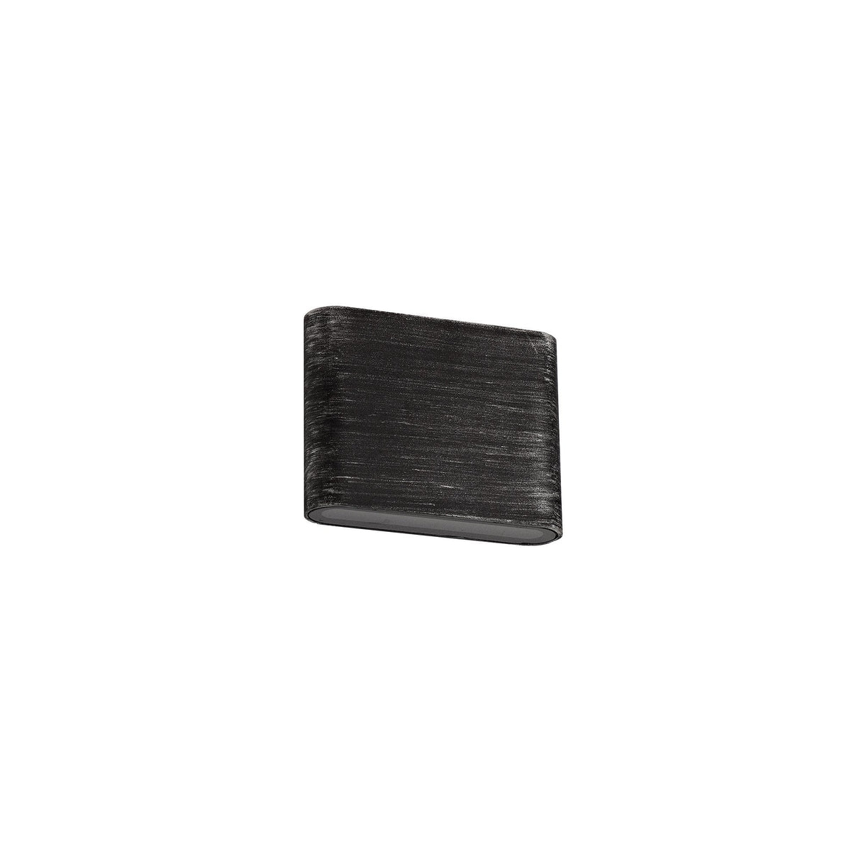 Sleek Bi-Directional LED Wall Lamp with Black/Silver Finish, 3000K Warm White, IP54 Rating, 2x3W, 3-Year Warranty