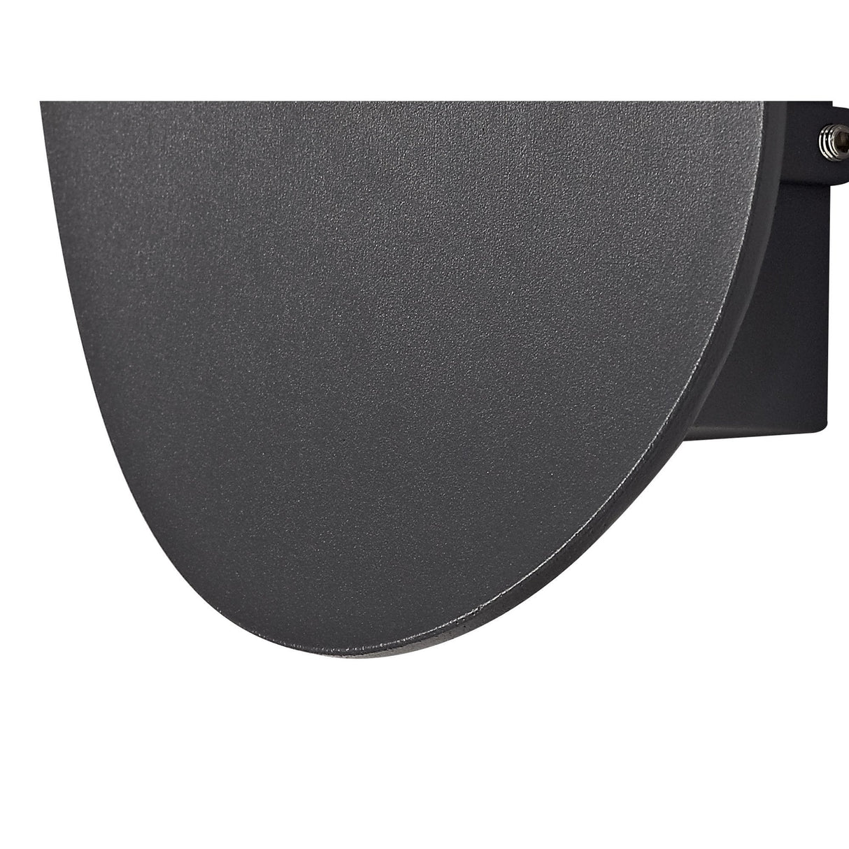 Sleek Anthracite Wall Lamp with 6W LED, 3000K Warm White, IP54, 3-Year Warranty