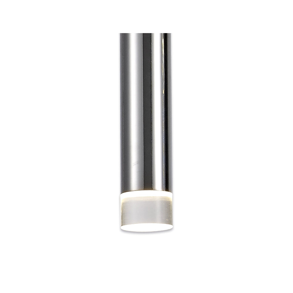 Polished Chrome Linear Pendant with Clear/Frosted Shades, 3 x 5W LED, 3000K Warm White, 3-Year Warranty