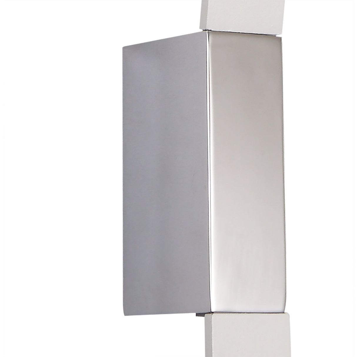 Modern Elegance Wall Light, 8W LED, 3000K Warm White, Sand White/Polished Chrome, 3-Year Warranty