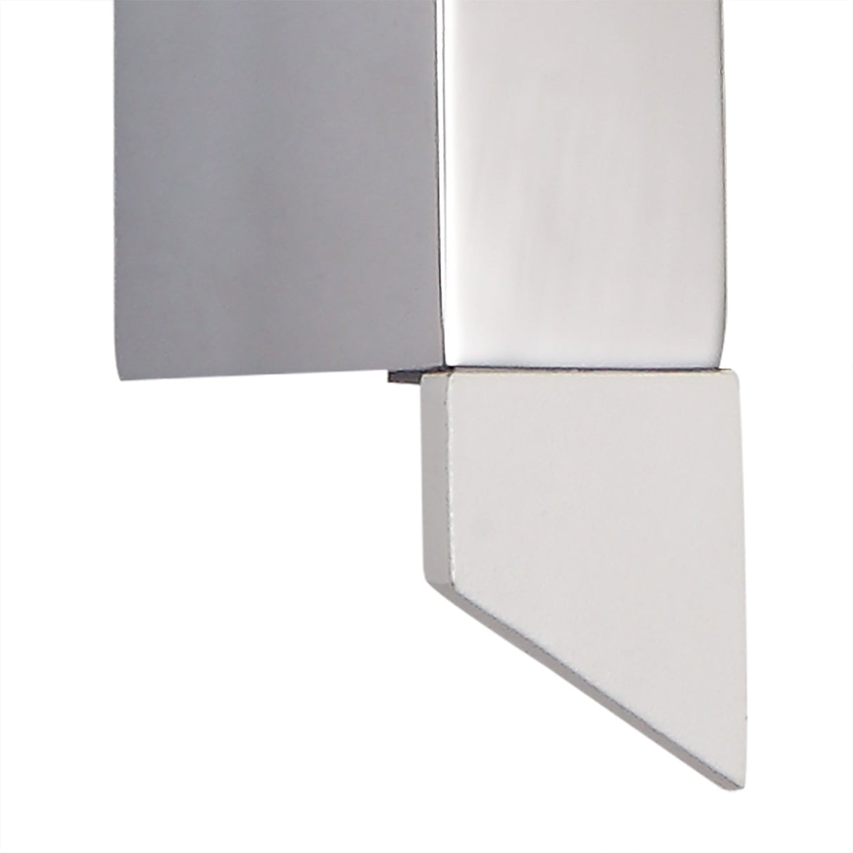 Modern Elegance Wall Light, 8W LED, 3000K Warm White, Sand White/Polished Chrome, 3-Year Warranty