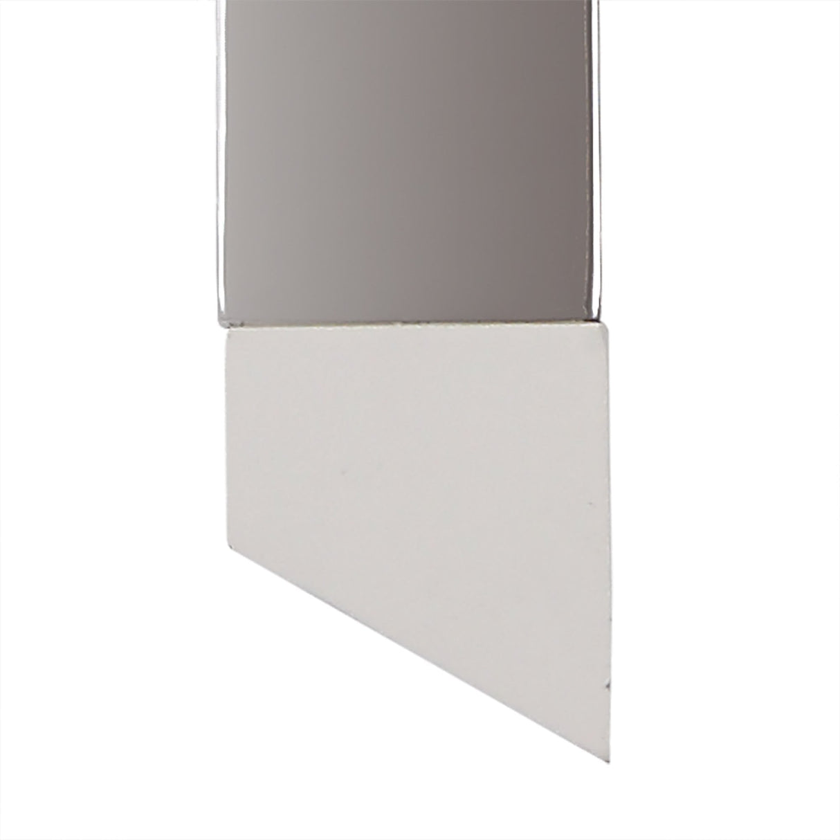 Modern Elegance Wall Light, 8W LED, 3000K Warm White, Sand White/Polished Chrome, 3-Year Warranty