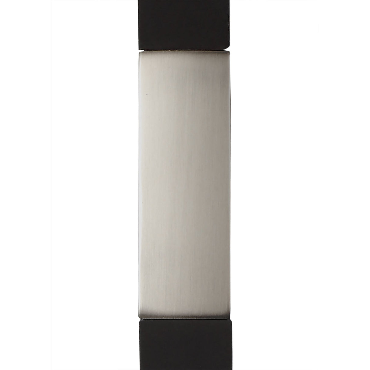 Elegant Wall-Mounted LED Lamp, 8W, 3000K, 560lm, Sand Black/Satin Nickel Finish, 3-Year Warranty