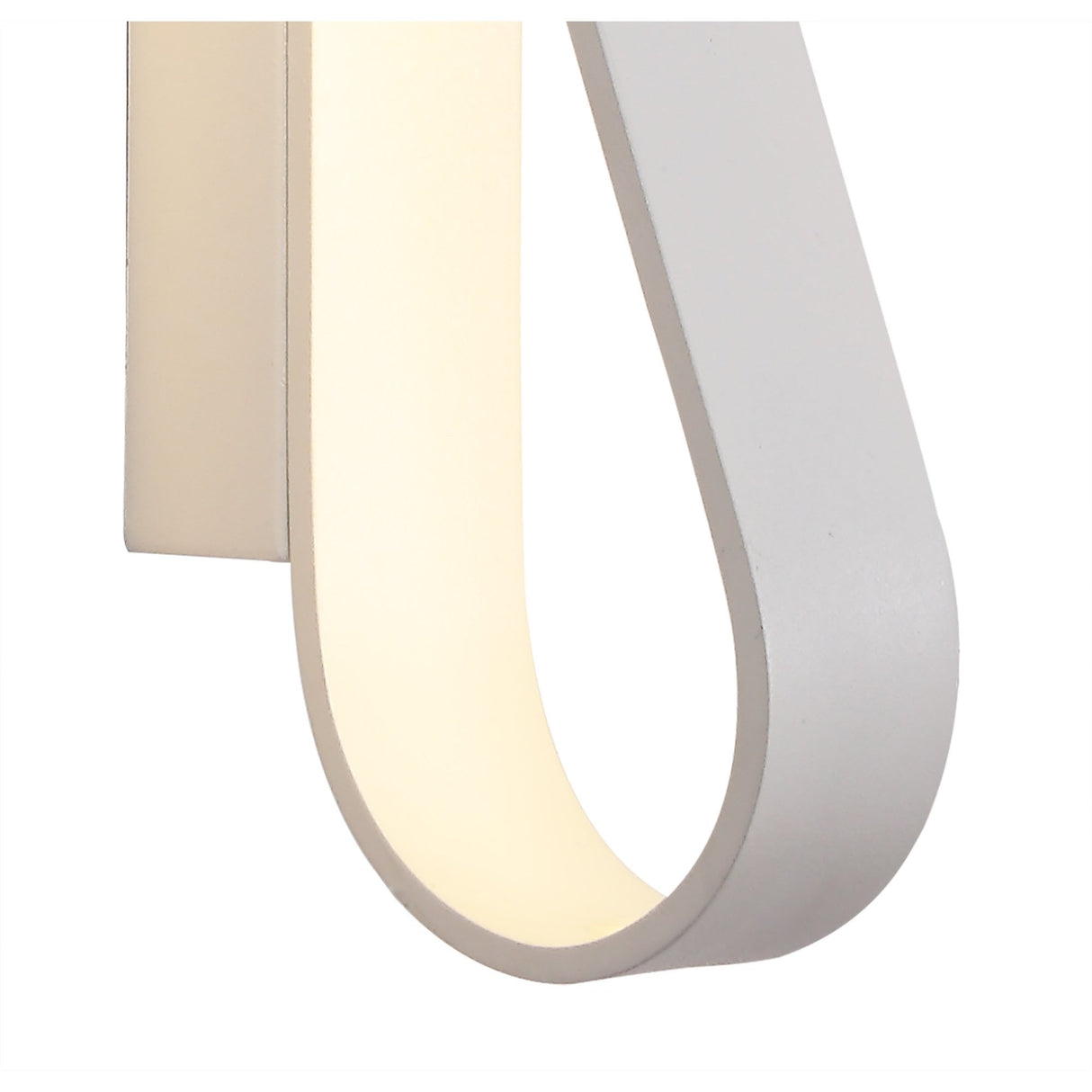 Sand White Wall Lamp, 12W LED, Warm White 3000K, 840 Lumens, 3-Year Warranty