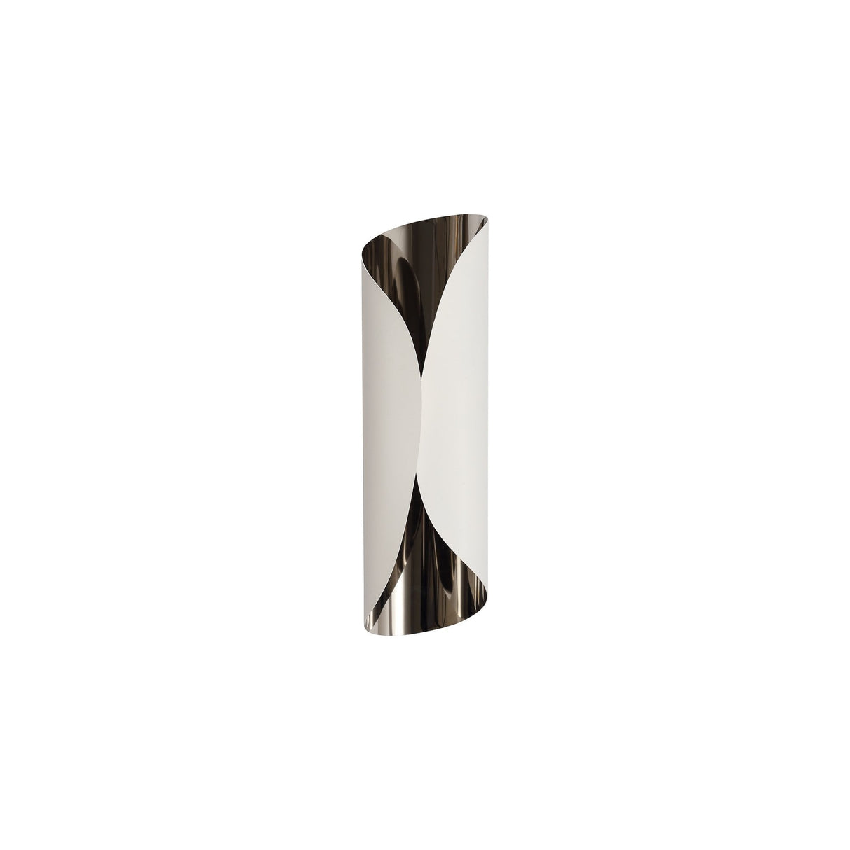 Modern Wall Lamp with Integrated LED, 3000K Warm White, Sand White & Chrome Finish