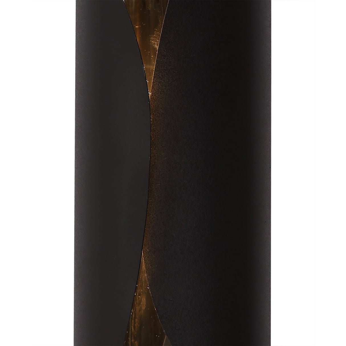 Modern Wall Lamp - 7W LED, Sand Black & Chrome, 3000K Warm White, 3-Year Warranty