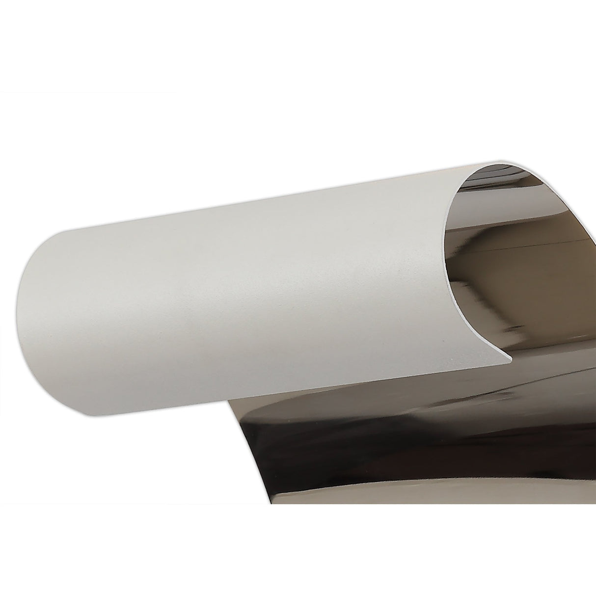 Modern Wall Light with Integrated LED, Sand White & Chrome Finish, 3000K Warm Glow, 3-Year Warranty
