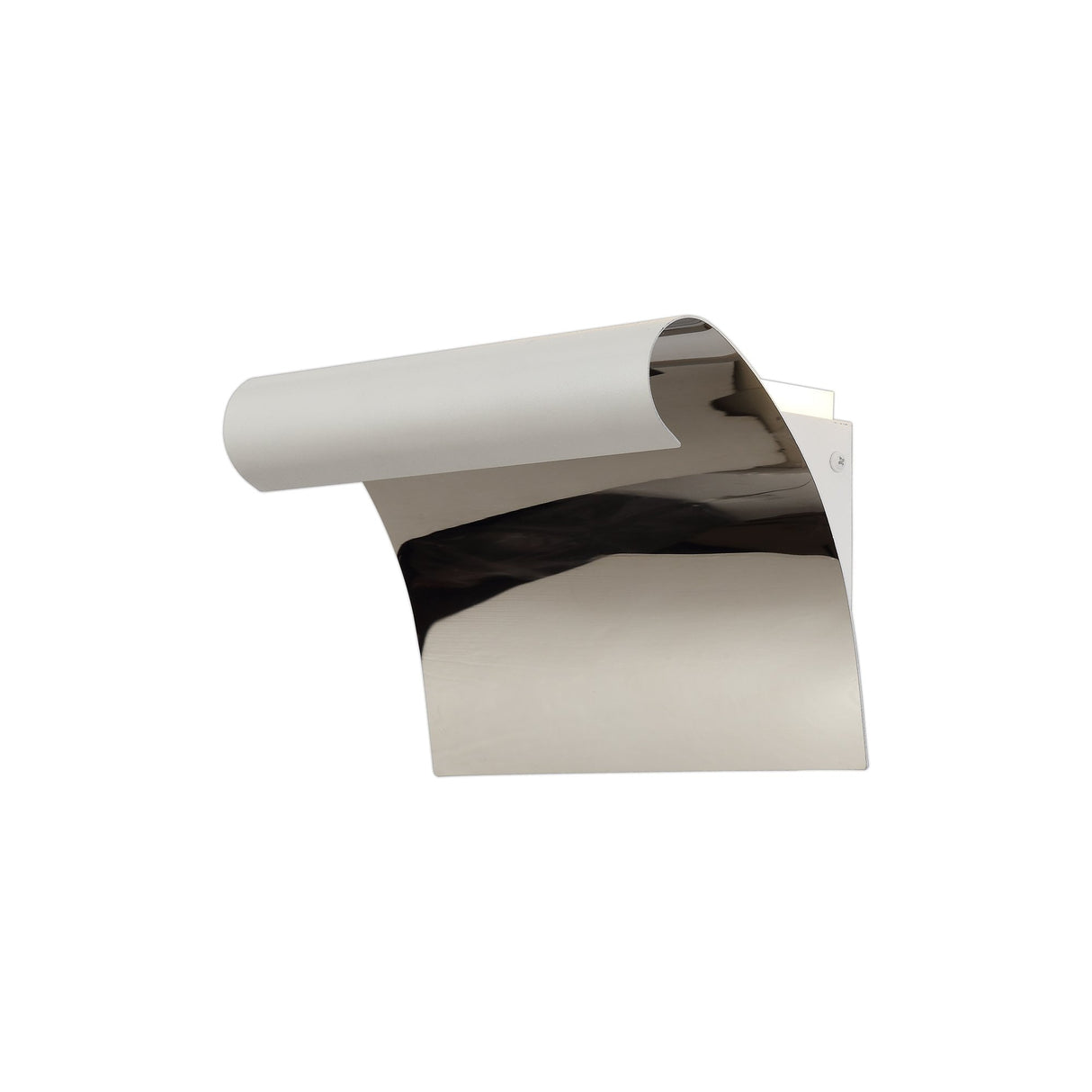 Modern Wall Lamp, 12W Integrated LED, Warm White, Sand White & Polished Chrome Finish, 3-Year Warranty