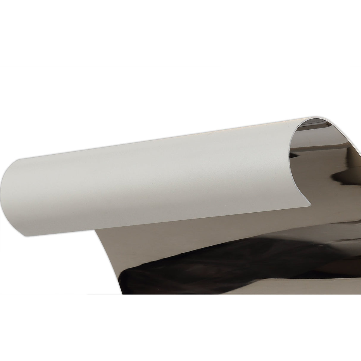 Modern Wall Lamp, 12W Integrated LED, Warm White, Sand White & Polished Chrome Finish, 3-Year Warranty