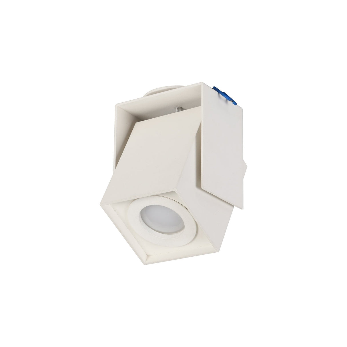 Versatile Adjustable Spotlight, Sand White Finish, GU10 Compatible