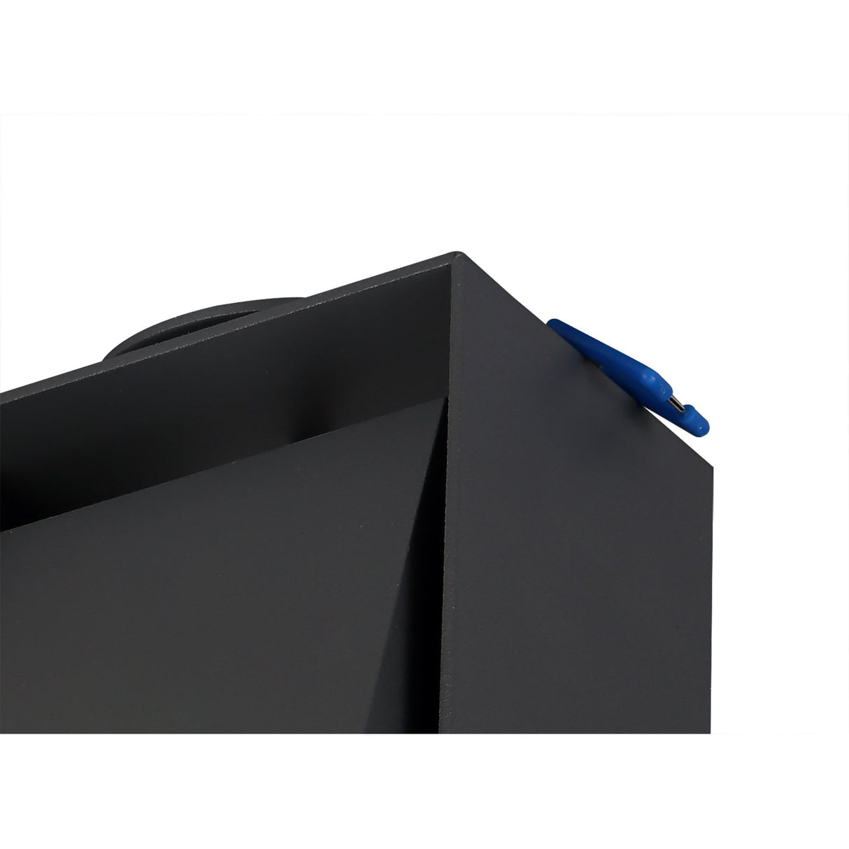 Modern Anthracite Adjustable Square Spotlight - GU10, 62mm Cut Out