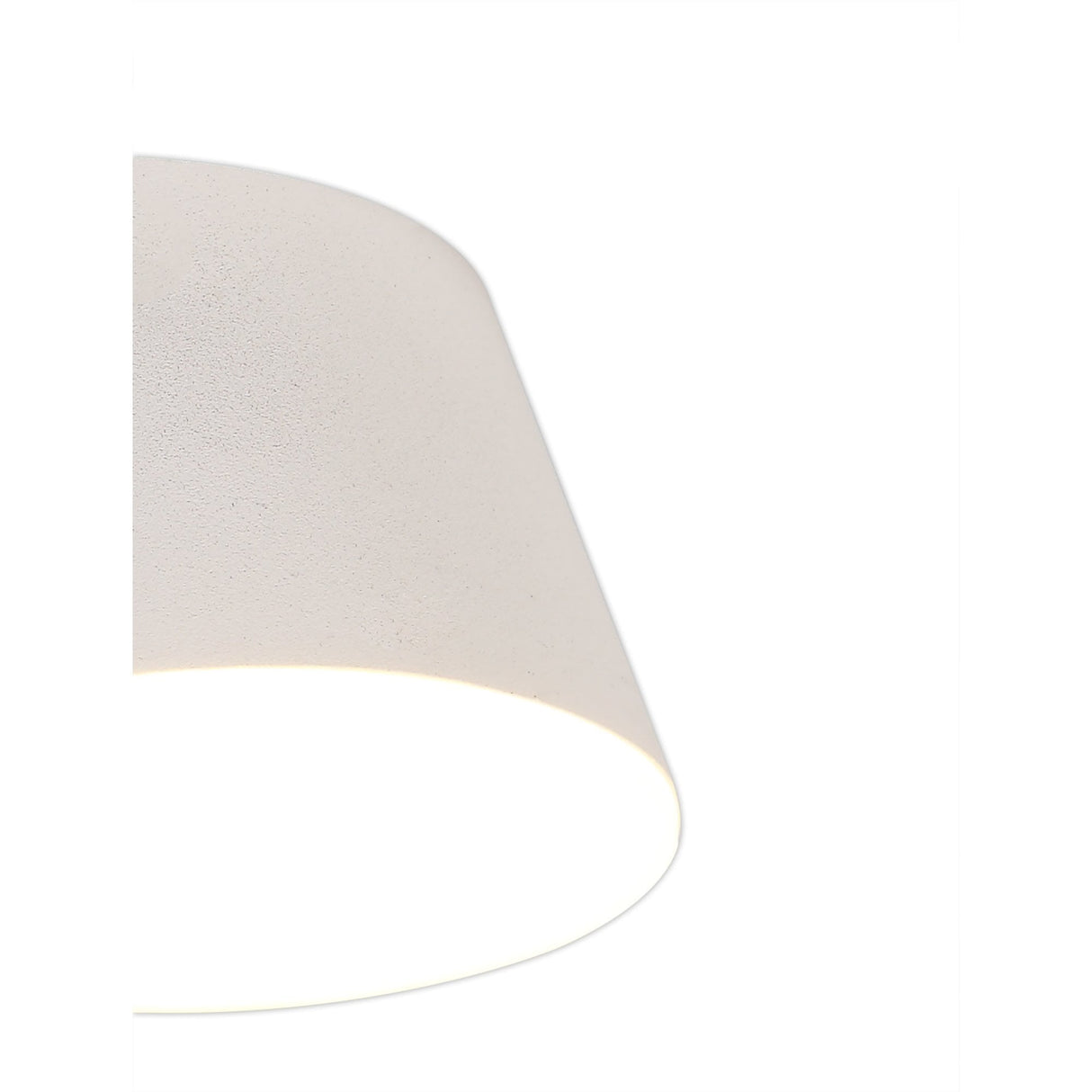 10.5cm Round LED Spotlight - Sand White Finish, 10W, 3000K, 700lm, 3-Year Warranty